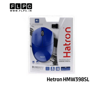 ماوس بی سیم هترون HATRON HMW398SL Silent آبی