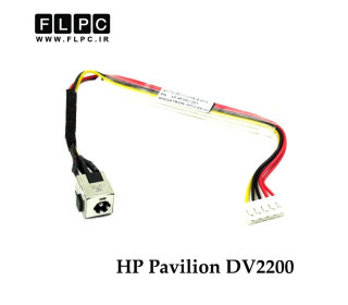 جک برق لپ تاپ اچ پی HP Pavilion DV2200 _FL892 با کابل