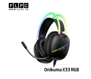 هدست گیمینگ اونیکوما مدل Onikuma X33 RGB