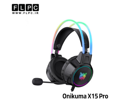 هدست گیمینگ اونیکوما مدل Onikuma X15 Pro RGB