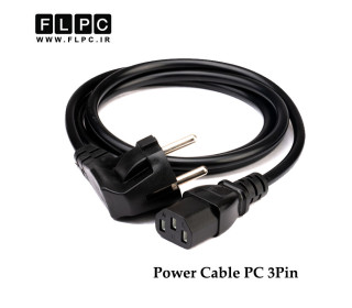 کابل برق سه پین کامپیوتر مدل Sato طول 1.5 متر