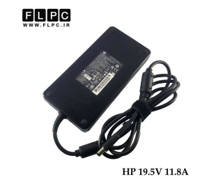 آداپتور لپ تاپ اچ پی HP 19.5V 11.8A Slim _5.0*7.4 کابل PC