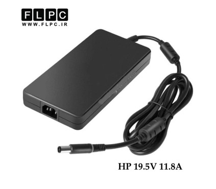 آداپتور لپ تاپ اچ پی HP 19.5V 11.8A Slim _5.0*7.4 کابل PC
