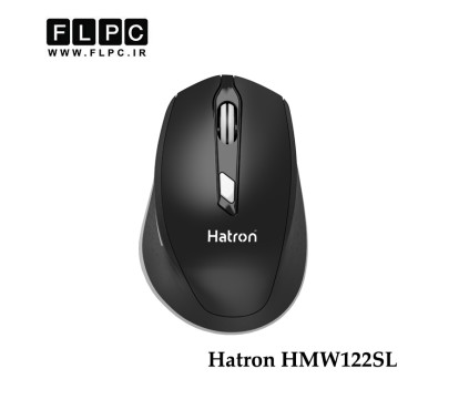 موس بی سیم هترون مدل Hatron HMW122SL سایلنت- مشکی
