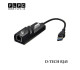 تبدیل شبکه مدل D-Tech RJ45 USB 3.0