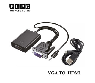 تبدیل HDMI به VGA مدل HDCP پک سبز