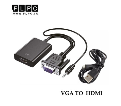 تبدیل HDMI به VGA مدل HDCP پک سبز