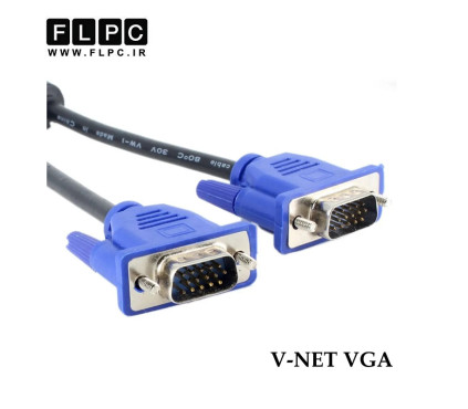 کابل VGA وی نت مدل V-NET V-CVGA0100 طول 10 متر