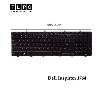 کیبورد لپ تاپ دل Dell Inspiron 1764 مشکی- اینترکوچک- بافریم