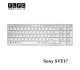 کیبورد لپ تاپ سونی Sony SVE17 سفید- بافریم