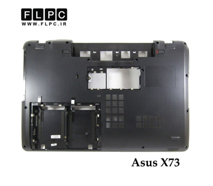قاب کف لپ تاپ ایسوس Asus X73 _Cover D مشکی- دست دوم