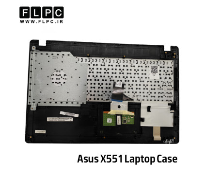 قاب دور کیبورد + کیبورد لپ تاپ ایسوس Asus X551 _Cover C دست دوم