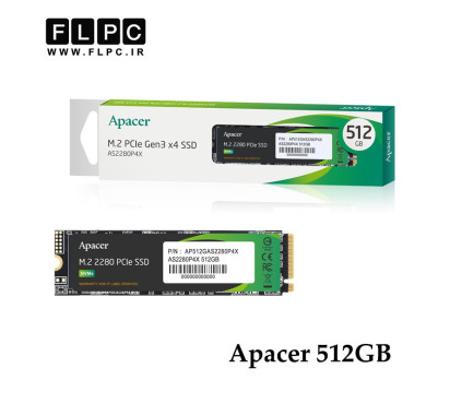 هارد SSD لپ تاپ 512 گیگابایت Apacer مدل AS2280P4X NVMe M.2