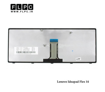 کیبورد لپ تاپ لنوو Lenovo Ideapad Flex14 مشکی- بافریم- فلت صاف