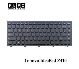 کیبورد لپ تاپ لنوو Lenovo Ideapad Z410 مشکی- بافریم- فلت صاف