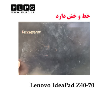قاب پشت ال سی دی لپ تاپ لنوو Lenovo IdeaPad Z40-70 _Cover A مشکی- دست دوم