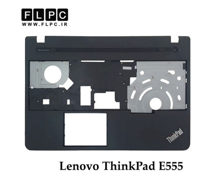 قاب دور کیبورد لپ تاپ لنوو Lenovo ThinkPad E555 _Cover C مشکی- دست دوم