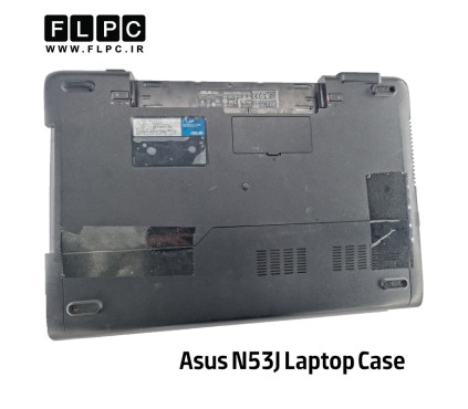 قاب کف لپ تاپ ایسوس Asus X55 _Cover D مشکی- دست دوم