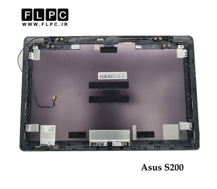 قاب پشت ال سی دی لپ تاپ ایسوس Asus S200 _Cover A مشکی- دست دوم