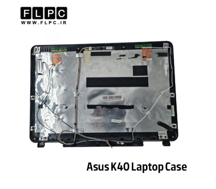 قاب پشت ال سی دی لپ تاپ ایسوس Asus k40 _Cover A مشکی- دست دوم