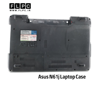 قاب کف لپ تاپ ایسوس Asus N61 _Cover D مشکی- دست دوم