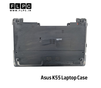 قاب کف لپ تاپ ایسوس Asus K55 _Cover D مشکی- دست دوم