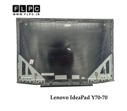 قاب پشت ال سی دی لپ تاپ لنوو Lenovo IdeaPad Y70-70 _Cover A مشکی- دست دوم
