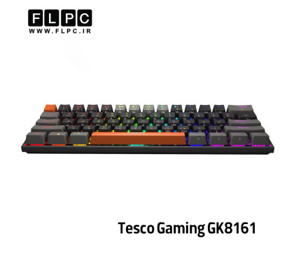 کیبورد  گیمینگ تسکو مدل TSCO GK8161 سوئیچ سیلور