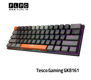 کیبورد  گیمینگ تسکو مدل TSCO GK8161 سوئیچ سیلور