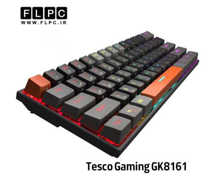 کیبورد  گیمینگ تسکو مدل TSCO GK8161 سوئیچ سیلور