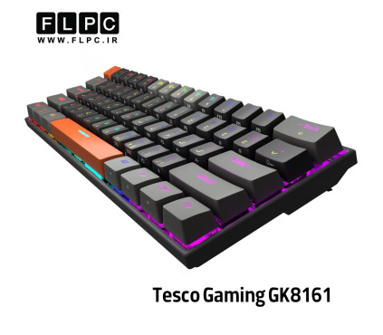 کیبورد  گیمینگ تسکو مدل TSCO GK8161 سوئیچ سیلور