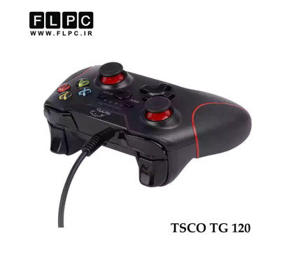 دسته بازی سیم دار دوبل تسکو مدل TSCO TG-120