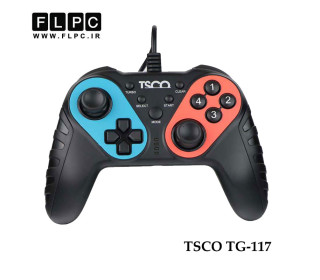 دسته بازی سیم دار تکی تسکو مدل TSCO TG-117