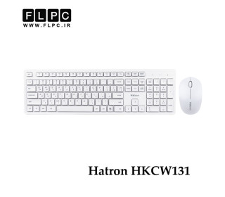 کیبورد و موس بی سیم هترون مدل Hatron HKCW131