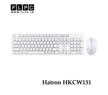کیبورد و موس بی سیم هترون مدل Hatron HKCW131