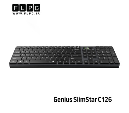 کیبورد و ماوس باسیم جنیوس مدل Genius SlimStar C126
