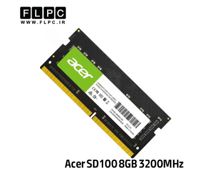 رم لپ تاپ ایسر مدل Acer SD100 8GB 3200MHz CL22 DDR4