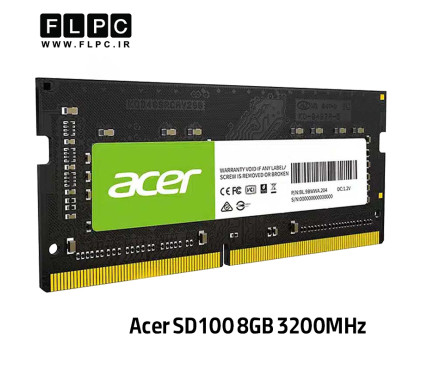 رم لپ تاپ ایسر مدل Acer SD100 8GB 3200MHz CL22 DDR4