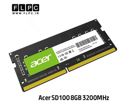 رم لپ تاپ ایسر مدل Acer SD100 16GB 3200MHz CL22 DDR4