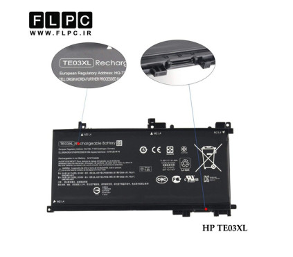 باتری لپ تاپ اچ پی HP TE03XL _4300mAh