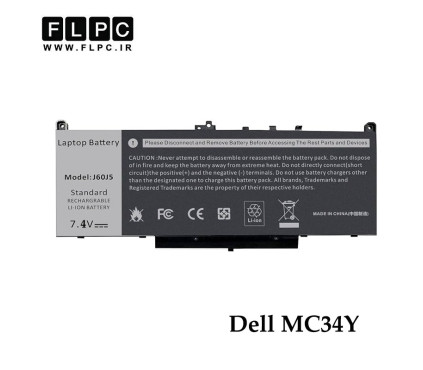 باتری لپ تاپ دل Dell MC34Y _7200mAh