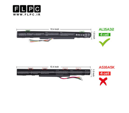 باتری لپ تاپ ایسر Acer Extensa 2520 _2600mAh