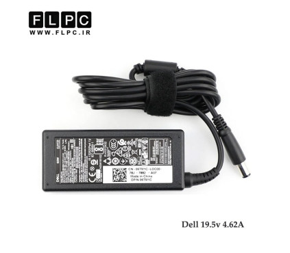آداپتور لپ تاپ دل Dell 19.5V 4.62A New Org _7.4*5.0
