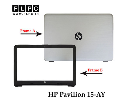 قاب پشت و جلو ال سی دی لپ تاپ اچ پی HP Pavilion 15-AY _Cover A+B