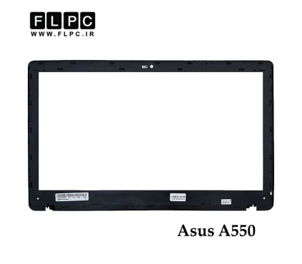 قاب پشت و جلو ال سی دی لپ تاپ ایسوس Asus A550 _Cover A+B _Intel مشکی- غیرتاچ