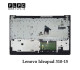 قاب دور کیبورد + کیبورد لپ تاپ لنوو Lenovo Ideapad 310-15 _Cover C + K.B نقره ای