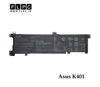 باتری لپ تاپ ایسوس Asus K401 _3400mAh