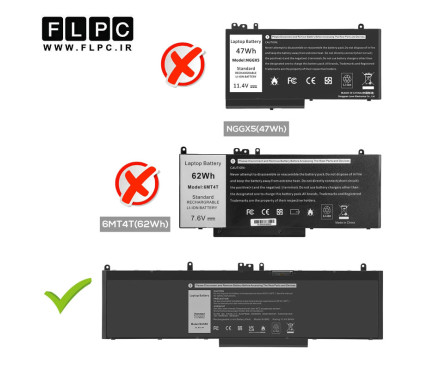 باتری لپ تاپ دل Dell 4F5YV _5500mAh