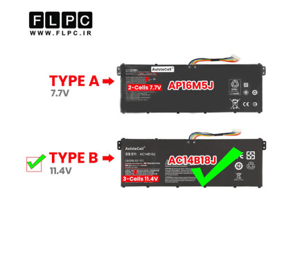 باتری لپ تاپ ایسر Acer TravelMate B1 TMB116-M _2200mAh