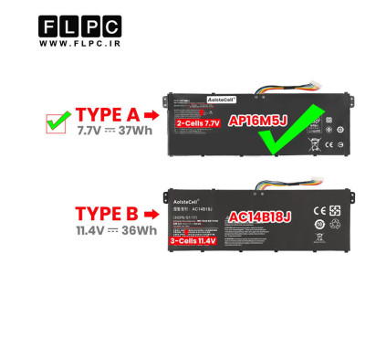 باتری لپ تاپ ایسر Acer AP16M5J _4400mAh